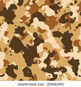 Seamless Desert Camo Texture