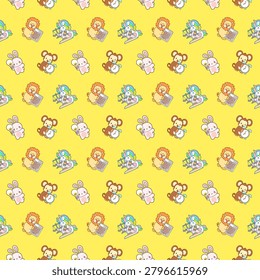 Seamless design background variation