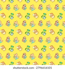 Seamless design background variation