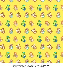Seamless design background variation