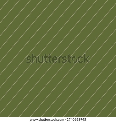 A seamless diagonal striped texture in olive green suitable as a modern background