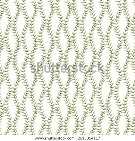 Seamless Diamond Floral Repeat Pattern with Small Ditsy Flowers. Charming Floral Tile Design. Vintage Floral Lattice, Illustration
