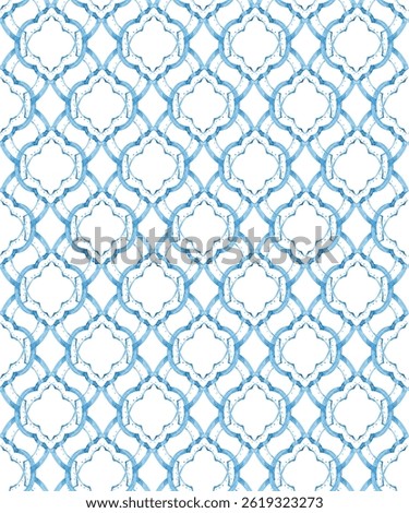 Seamless Diamond Floral Repeat Pattern with Small Ditsy Flowers. Charming Floral Tile Design. Vintage Floral Lattice, Illustration