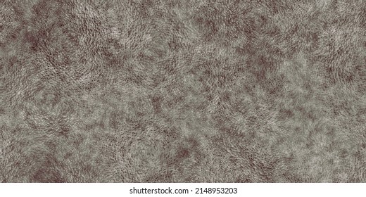 Seamless Elephant Or Rhino Skin Background Surface Pattern. Tileable Closeup Texture Of A Rough Gray Animal Hide Or Leather Textile. A High Resolution Backdrop 3D Rendering. 