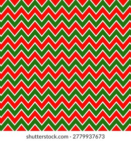 Seamless festive geometric zigzag pattern for christmas and winter occasions