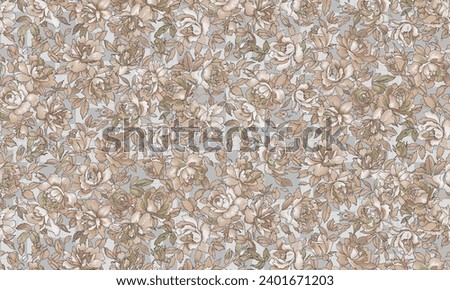 seamless flower design for shirt and garments Stock photo © 