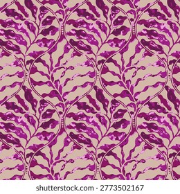 Seamless Foral Digital Pattern High resolution