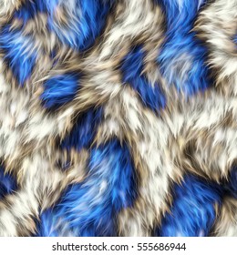 Seamless Fur Fabric Texture