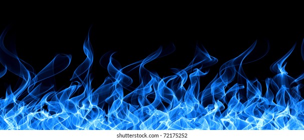Flame of Fire on a Black Background Stock Photo  Image of danger blazing  173195634
