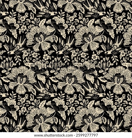 Seamless geometric ornamental vector pattern. Abstract background