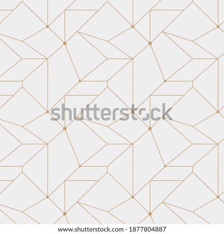  Seamless geometric pattern. Abstract geometric pattern. Golden texture.