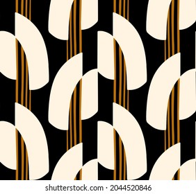 Seamless Geometric Pattern, Modern Print. 