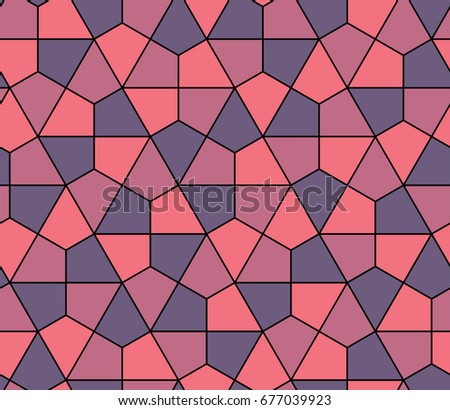 Seamless geometric pattern simple flat illustration. Lined geometric color seamless pattern.
