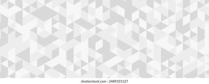 Seamless geometric pattern square shapes low polygon backdrop background. Abstract geometric wall tile and metal cube background mosaic triangle wallpaper. Polygonal background.
