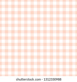 Seamless Gingham Check Pattern