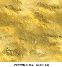 Seamless Gold Texture (computer Graphic, Big Collection)