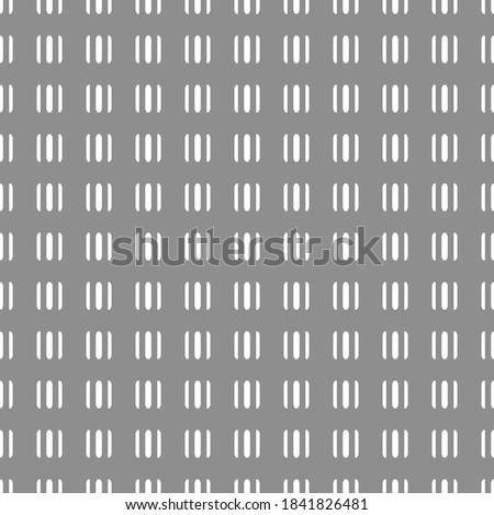 Seamless grey background with white pattern