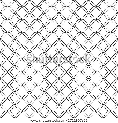 Seamless guilloche pattern with continuous ornamental line design. Tileable and repeatable pattern suitable for unlimited background use. Ideal for certificate, diploma, voucher, banknote, and security document backgrounds.