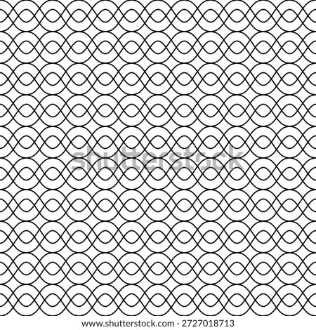 Seamless guilloche pattern with continuous ornamental line design. Tileable and repeatable pattern suitable for unlimited background use. Ideal for certificate, diploma, voucher, banknote, and security document backgrounds.
