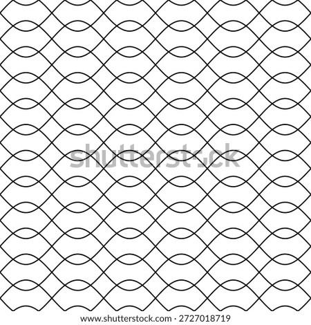Seamless guilloche pattern with continuous ornamental line design. Tileable and repeatable pattern suitable for unlimited background use. Ideal for certificate, diploma, voucher, banknote, and security document backgrounds.