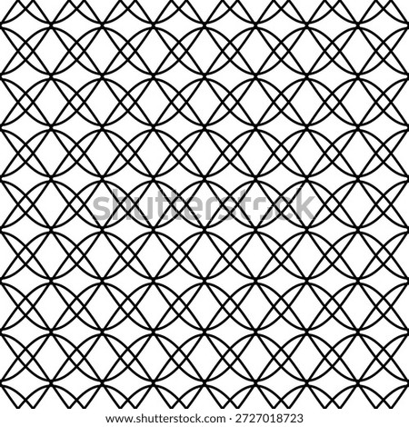 Seamless guilloche pattern with continuous ornamental line design. Tileable and repeatable pattern suitable for unlimited background use. Ideal for certificate, diploma, voucher, banknote, and security document backgrounds.