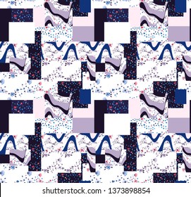 Abstract Vector Creative Seamless Pattern Brush Stock Vector (Royalty ...