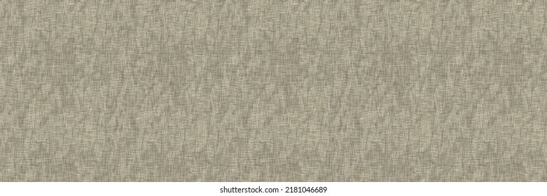 Seamless Jute Hessian Fiber Texture Border Background. Natural Eco Beige Brown Fabric Effect Banner. Organic Neutral Tone Woven Rustic Hemp Ribbon Trim Edge