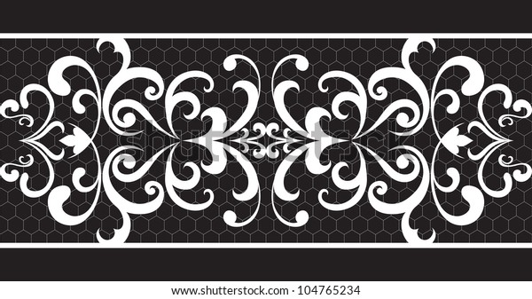 black and white striped laces