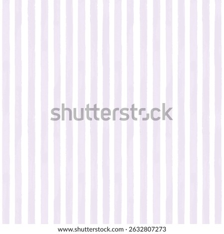 Seamless lavender vertical stripe pattern with a delicate watercolor texture. Perfect for floral-themed designs, baby girl decor, wedding stationery, fabric prints, and soft digital paper.