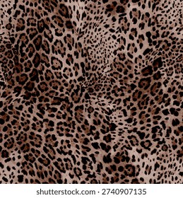 seamless leopard pattern, animal print