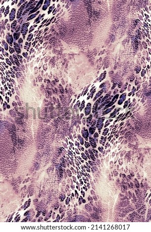 Seamless leopard pattern, animal print.