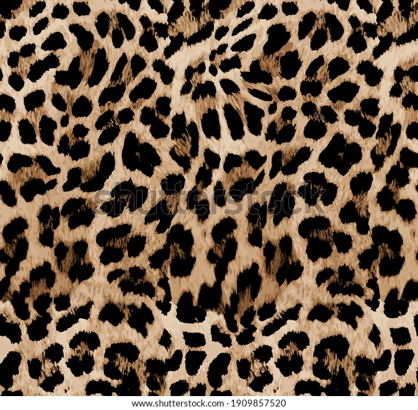 Seamless
leopard texture, leopard fur, animal
pattern