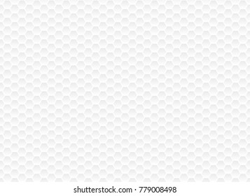 Seamless Light Grey Hexagon Pattern