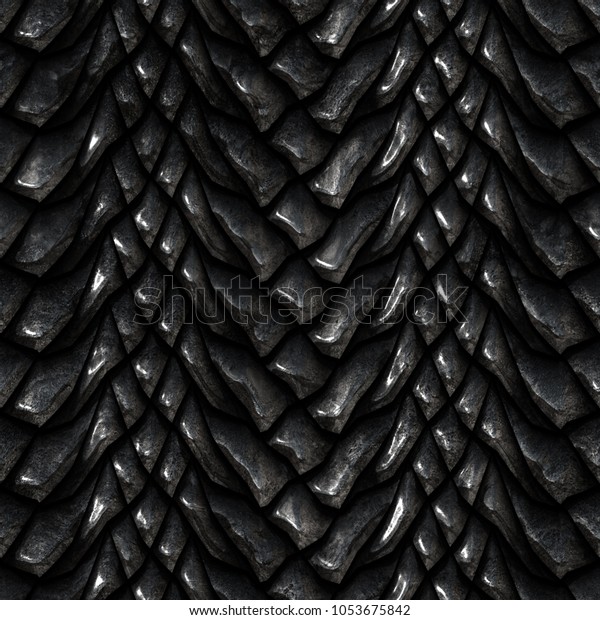 dragon scales texture seamless brush for paint tool sai