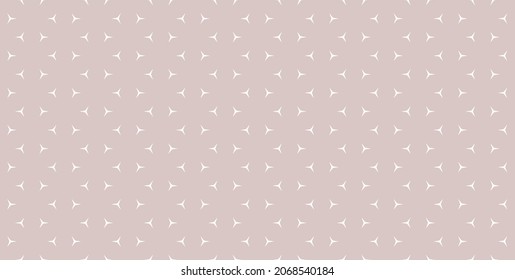 Seamless minimalist geometric pattern. Ornamental modern background. Raster subtle texture with soft pink formed shapes. Trendy ornament used for design wallpaper, paper, covers, print, business card