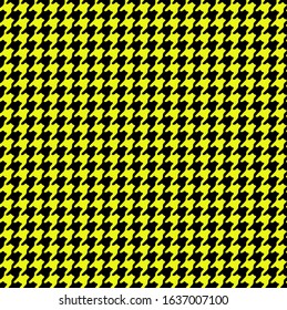 Seamless neon houndstooth checkered fashion textile pattern. - Shutterstock ID 1637007100
