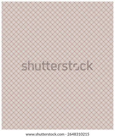 Seamless orange guilloche security pattern, ornamental repetitive line background