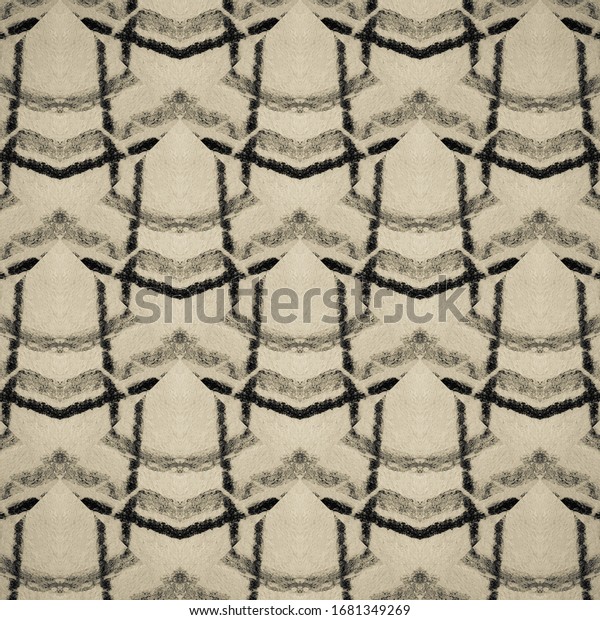 Seamless Paint Pattern. Black Ink Texture. Ink\
Design Drawing. Seamless Background. Gray Rustic Stripe. Vintage\
Print. Rough Geometry. Line Classic Paper. Black Line Doodle. Gray\
Craft Drawing.