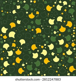 seamless pattern with apples and pears