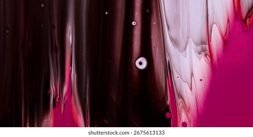 A Seamless Pattern of Artistic Liquid and Ocean Hues