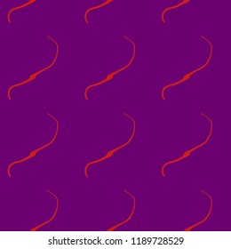 Seamless pattern background with multi-colored wavy lines.