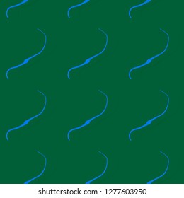 Seamless pattern background with multi-colored wavy lines.