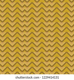 Seamless Golden Zig Zag Pattern Gold Stock Vector (Royalty Free