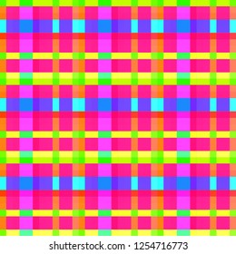 Seamless pattern background from a variety of multicolored squares.