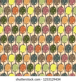 seamless pattern with balloons 