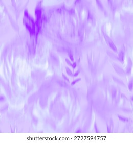 Seamless pattern with a blur effect and flowers for textiles. High quality photo