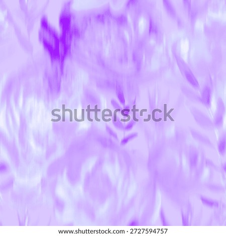 Seamless pattern with a blur effect and flowers for textiles. High quality photo
