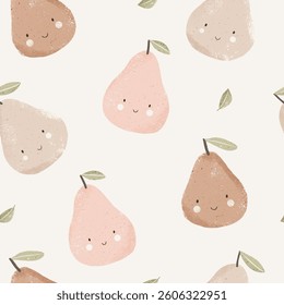 Seamless pattern and cute