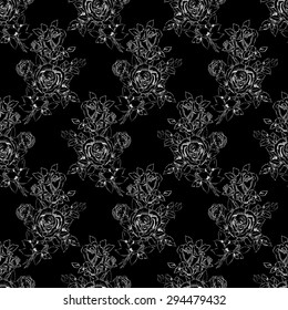 Wallpaper Style Baroque Seamless Paisley Vector Stock Vector (Royalty ...