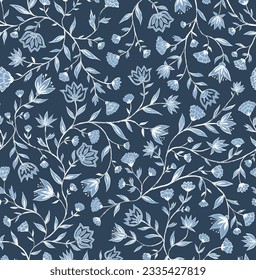 Seamless pattern design for textile ceramic carpet illustration 